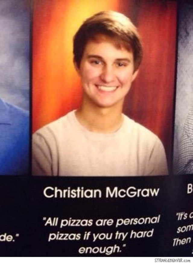 Funny yearbook quote