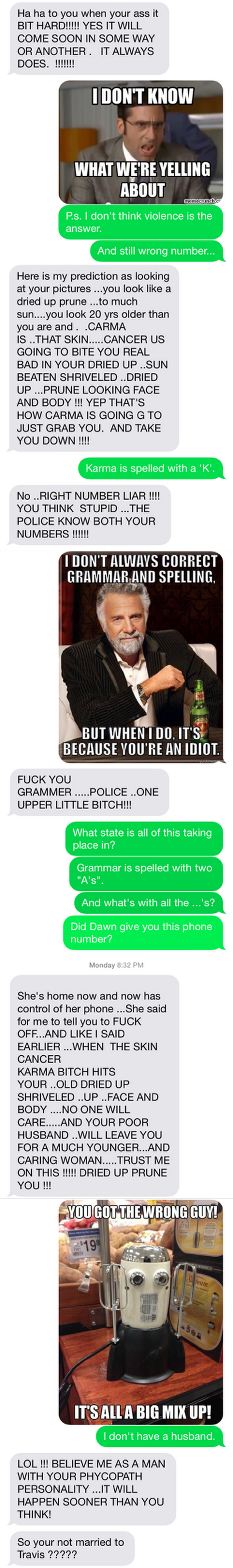 Funny Wrong Number Text Trolling