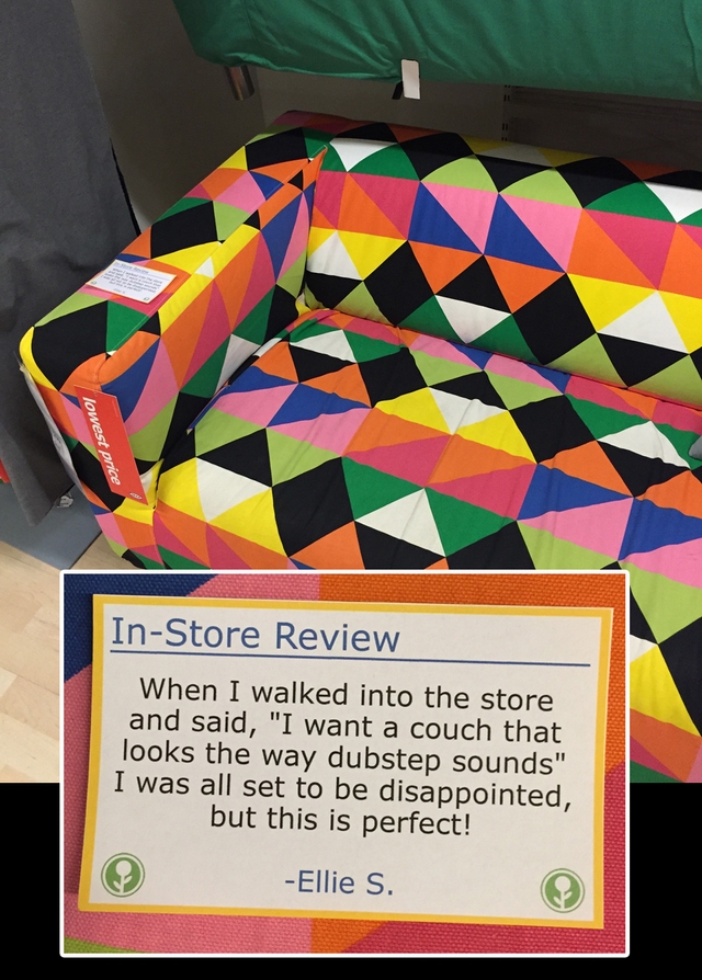 In Store Ikea Reviews Prank