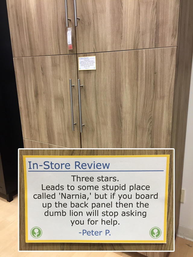 In Store Ikea Reviews Prank