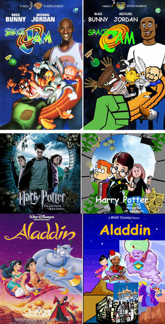 Movie Posters Recreated Using Comic Sans And Clip Art