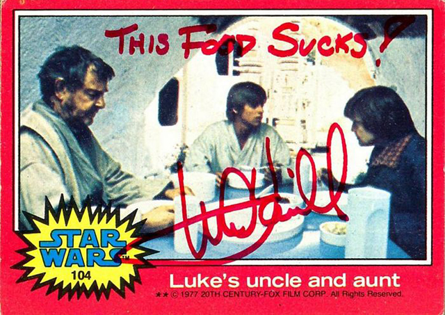 Mark Hamill Gives The Best Autographs