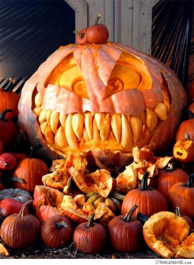 Cool pumpkin carving
