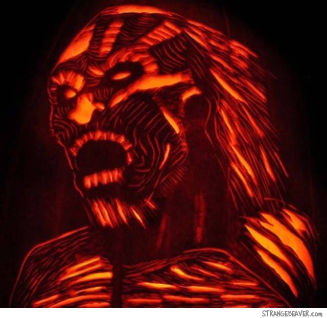 Cool pumpkin carving