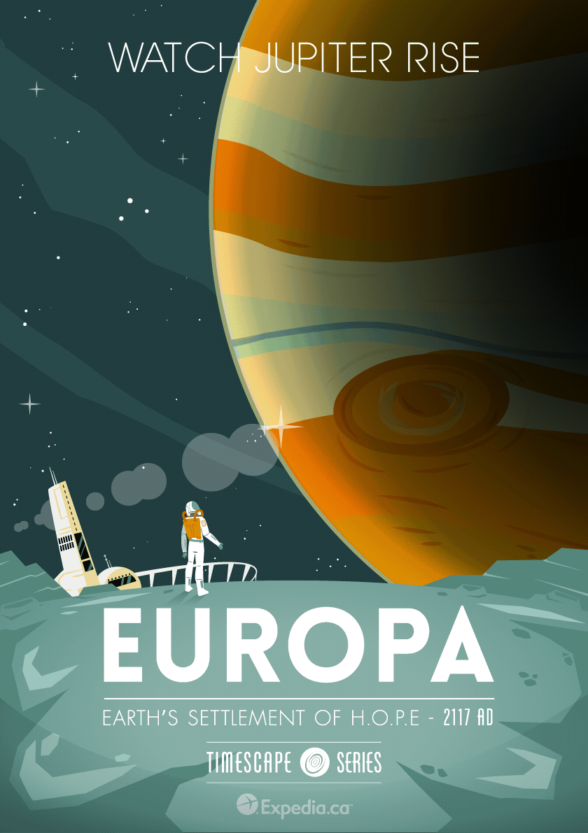 Time Travel Destination Posters
