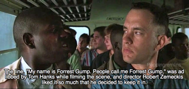 Interesting facts about Forrest Gump