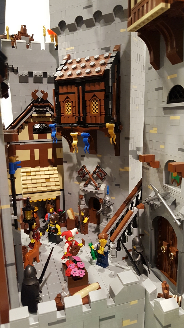 Amazing Springwood Castle Made Entirely Out Of Lego 